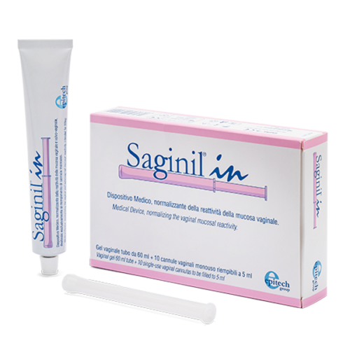 Saginil kaniules 600x600 SAGINIL vaginalinis gelis 60 ml + 10 kaniulių