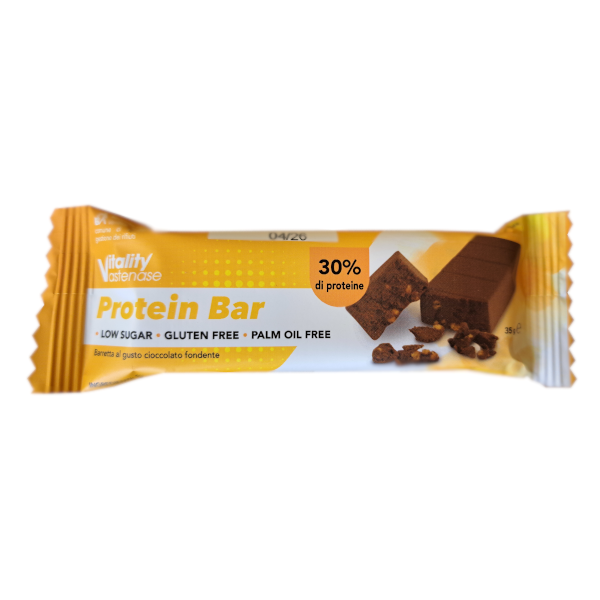 VITALITY PROTEIN BAR – proteīna batoniņš ar tumšās šokolādes garšu
